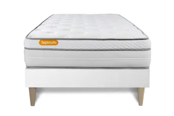 Ensemble Matelas Sommier 90x190 cm - Memo Luxe