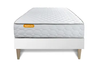 Ensemble Matelas Sommier 90x200 cm - Memo