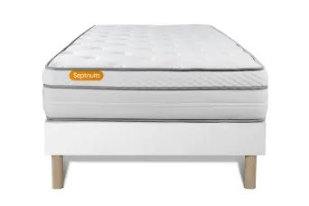 Ensemble Matelas Sommier 90x200 cm - Memo Luxe