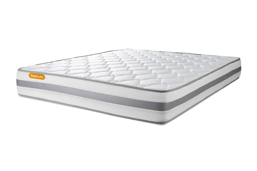 Matelas 140x200 cm Ressorts ensachés et Mémoire de forme - Memo Spring