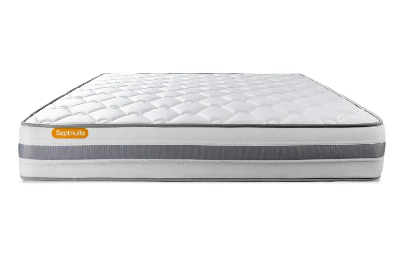 Matelas 140x200 cm Ressorts ensachés et Mémoire de forme - Memo Spring